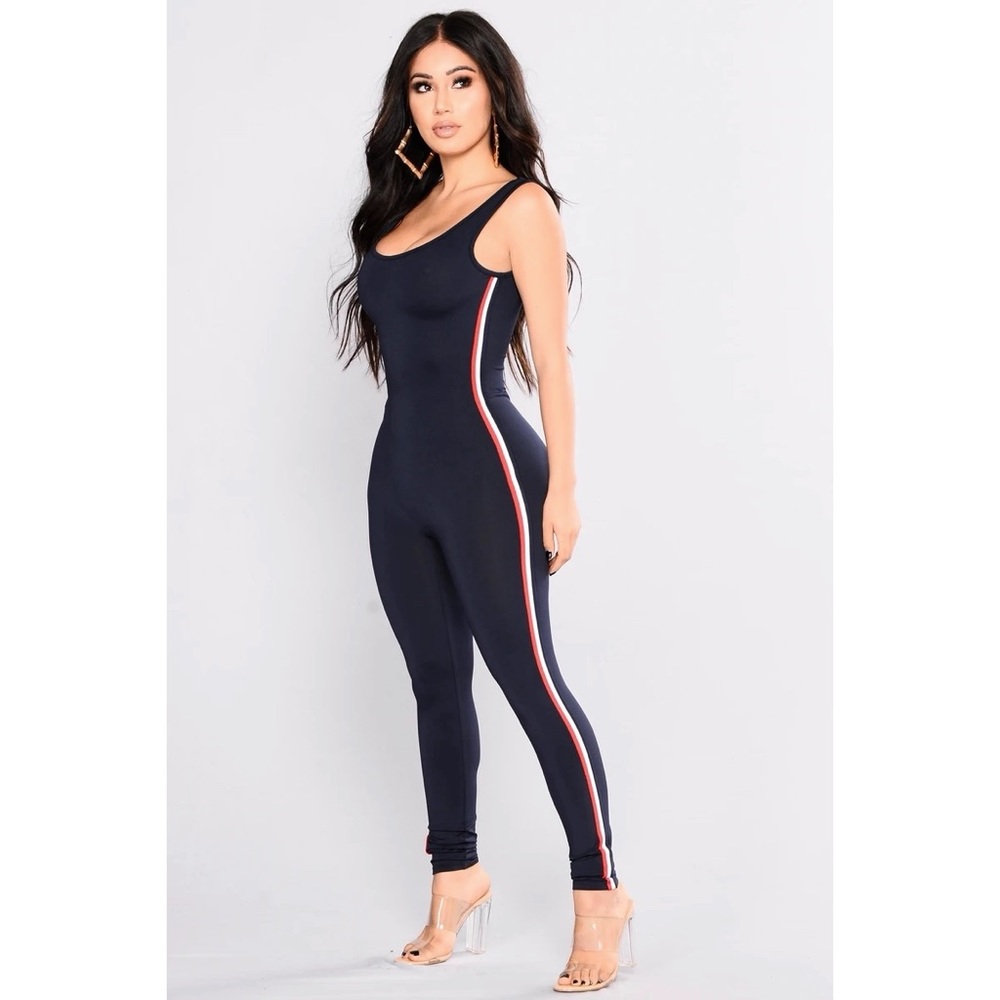 Running 1000 Miles Jumpsuit - Navy